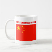 Mug Drapeau Chine haute qualité (Gauche)
