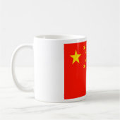 Mug Drapeau Chine - Haute qualité (Gauche)