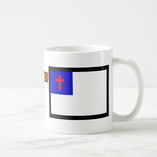 Mug Drapeau chrétien (Droite)