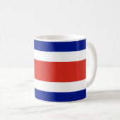 Mug Drapeau civil du Costa Rica (Devant droit)