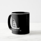 Mug Drapeau classique Express® noir noir (Devant gauche)