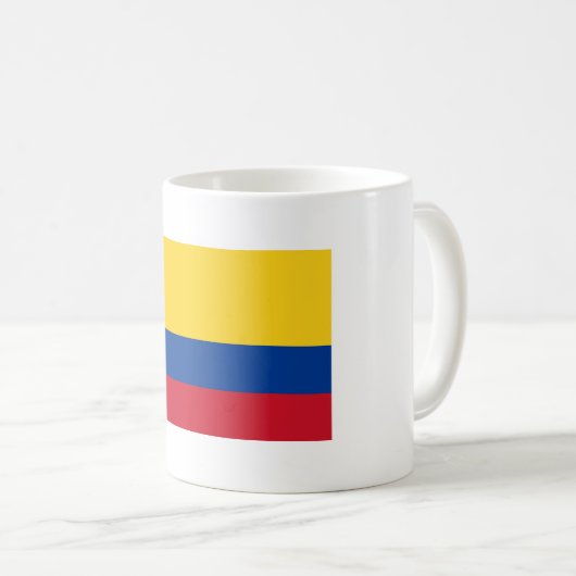 Mug Drapeau Colombie (Devant droit)