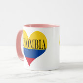 Mug Drapeau Colombie - Bandera De Colombia (Devant gauche)