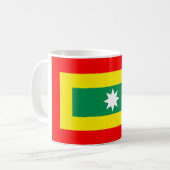 Mug Drapeau Colombie de région de Carthagène (Devant gauche)
