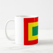 Mug Drapeau Colombie de région de Carthagène (Gauche)