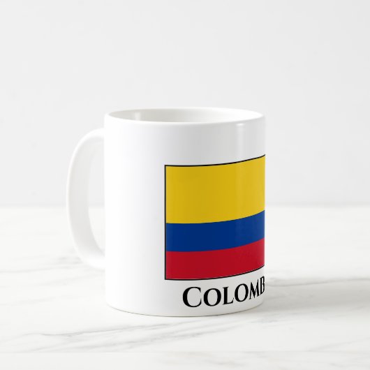 Mug Drapeau colombien (Devant gauche)
