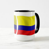 Mug Drapeau Colombien (Devant droit)
