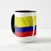 Mug Drapeau Colombien (Devant gauche)