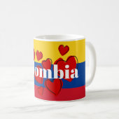 Mug Drapeau colombien (Devant droit)