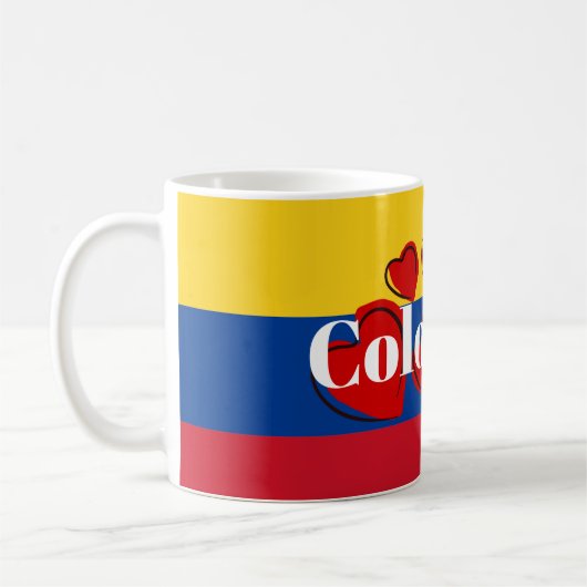 Mug Drapeau colombien (Gauche)