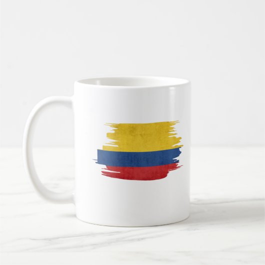 Mug Drapeau colombien, Colombie Bandera, Colom (Gauche)