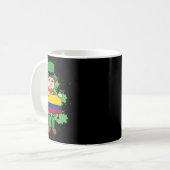 Mug Drapeau colombien fier de Colombie St. Patricks Da (Devant gauche)