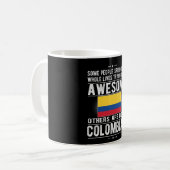 Mug Drapeau colombien Patrimoine colombien Racines col (Devant gauche)
