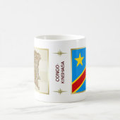 Mug Drapeau Congo-Kinshasa + Musique de carte (Centre)