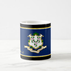 Mug Drapeau Connecticut