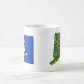 Mug Drapeau Connecticut + Mappage (Centre)
