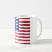 Mug Drapeau Cool américain (Devant droit)