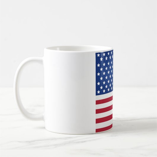 Mug Drapeau Cool américain (Gauche)