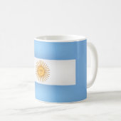 Mug Drapeau cool Argentine (Devant droit)