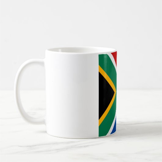 Mug Drapeau Cool d'Afrique du Sud (Gauche)