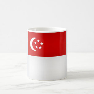 Mug Drapeau cool de Singapour