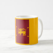 Mug Drapeau Cool du Sri Lanka (Devant droit)