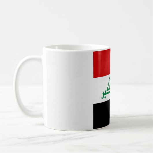 Mug Drapeau Cool en Irak (Gauche)