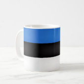 Mug Drapeau cool estonien (Devant gauche)