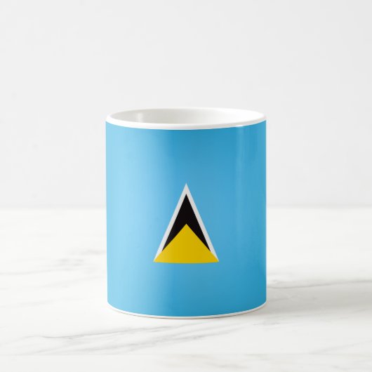 Mug Drapeau cool Sainte-Lucie (Centre)