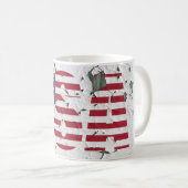 Mug Drapeau cool Usa (Devant droit)
