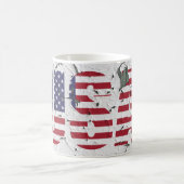Mug Drapeau cool Usa (Centre)