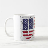 Mug Drapeau cool Usa (Gauche)
