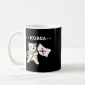 Mug Drapeau Coréen Et Chat Corée Du Sud (Gauche)