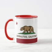 Mug Drapeau Corralitos de République de la Californie (Gauche)