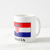Mug Drapeau croate (Devant droit)