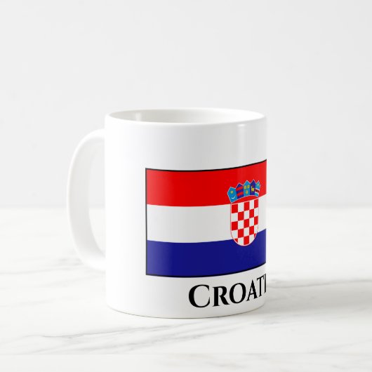 Mug Drapeau croate (Devant gauche)