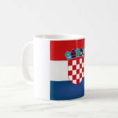 Mug Drapeau croate Cool (Devant gauche)