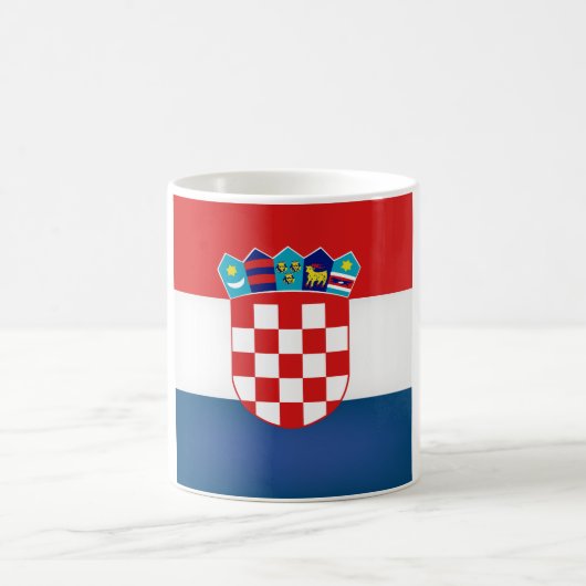 Mug Drapeau croate Cool (Centre)