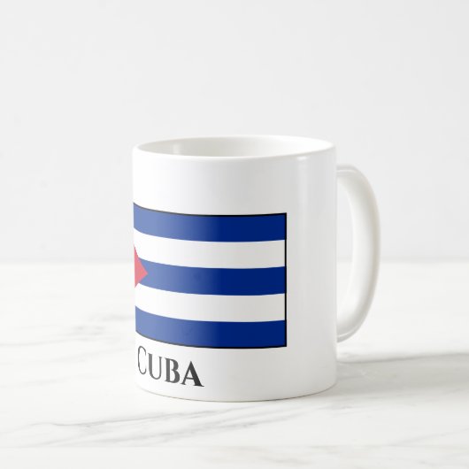 Mug Drapeau cubain (Devant droit)