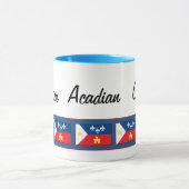 Mug Drapeau d'Acadiana Cajun (Centre)