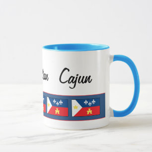 Mug Drapeau d'Acadiana Cajun