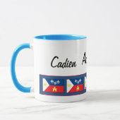 Mug Drapeau d'Acadiana Cajun (Gauche)