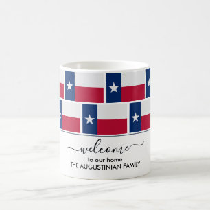 Mug DRAPEAU D'ACCUEIL personnalisé TEXAS