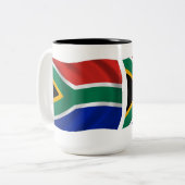 Mug Drapeau d'Afrique du Sud (Devant gauche)