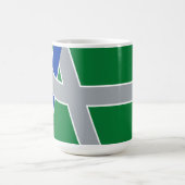 Mug Drapeau d'Albany, Oregon (Centre)