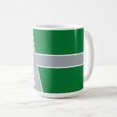 Mug Drapeau d'Albany, Oregon (Devant droit)