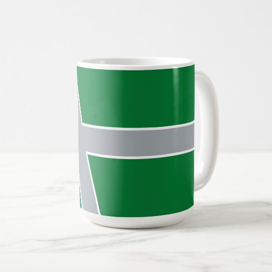 Mug Drapeau d'Albany, Oregon (Devant droit)