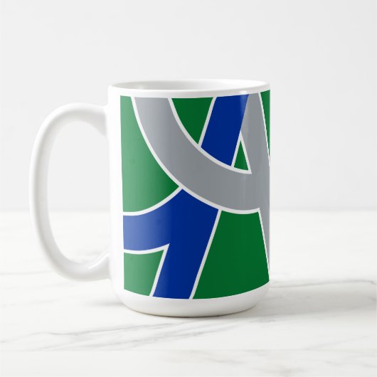 Mug Drapeau d'Albany, Oregon (Gauche)