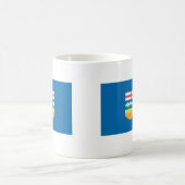 Mug Drapeau d'Alberta (Centre)