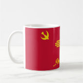 Mug Drapeau d'Albuquerque (Nouveau-Mexique) (Gauche)